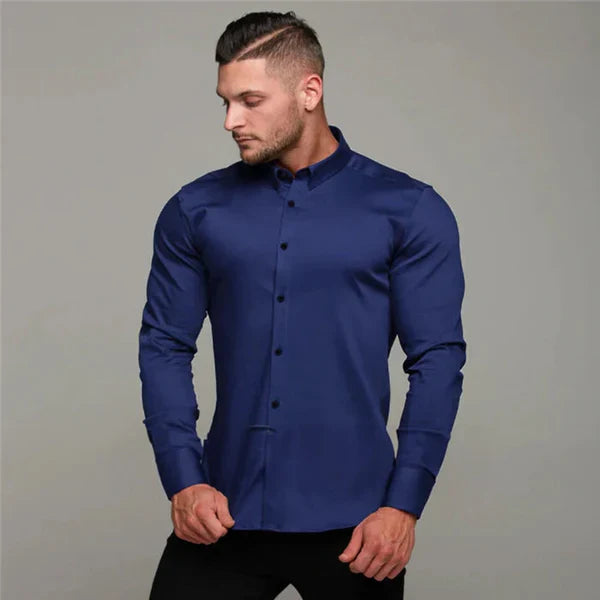 Chemise Infroissable et Élastique - ElasTech