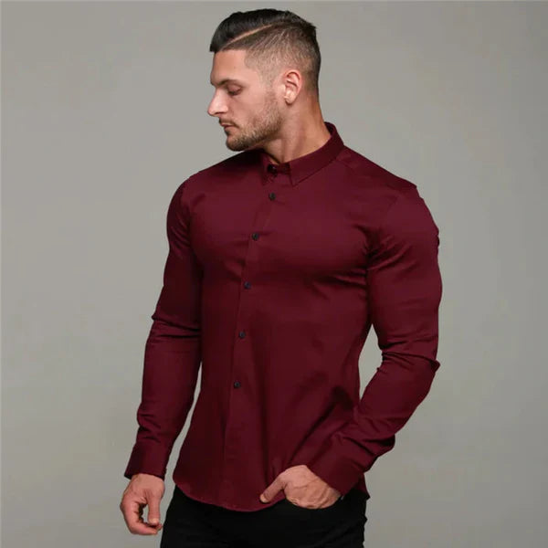 Chemise Infroissable et Élastique - ElasTech