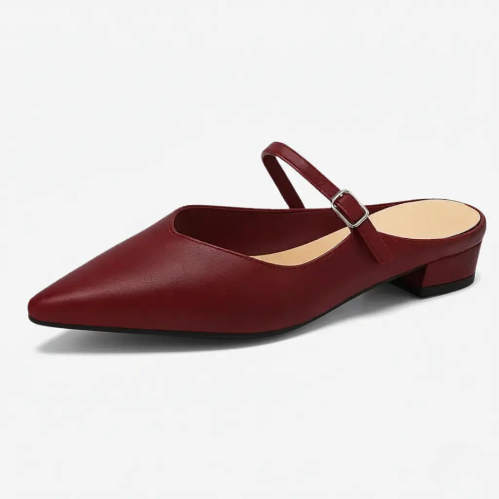Orella | Mules en Cuir Véritable