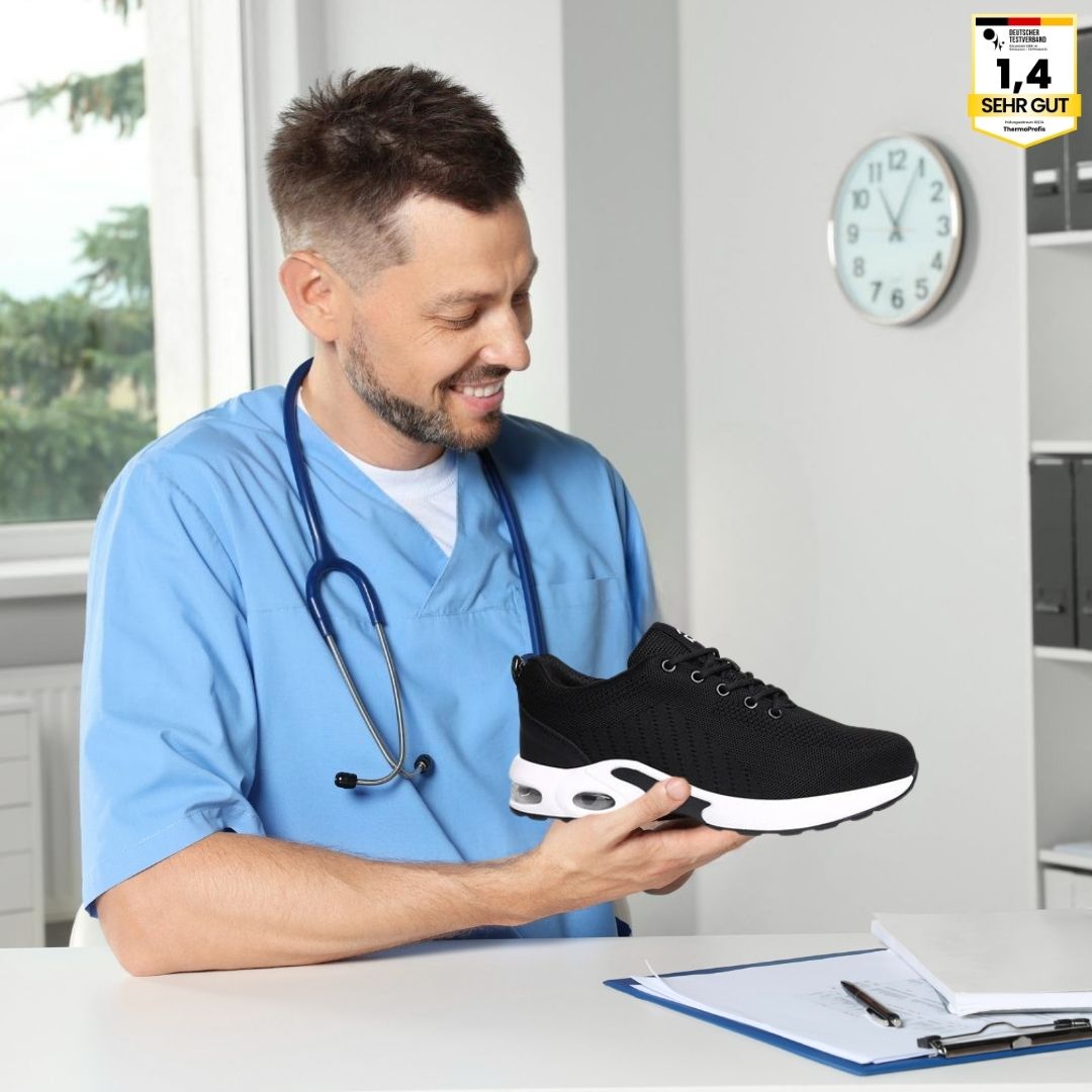 Orthostahl | Chaussure De Sécurité Ergonomique Et Soulageant la Douleur - Vela Vici 🇫🇷