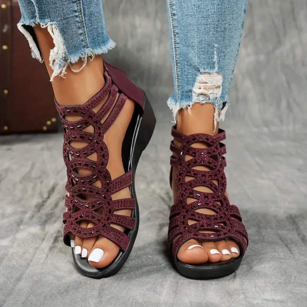 ELARIS | Sandale Orthopédique Pour Femme Féminine Confort