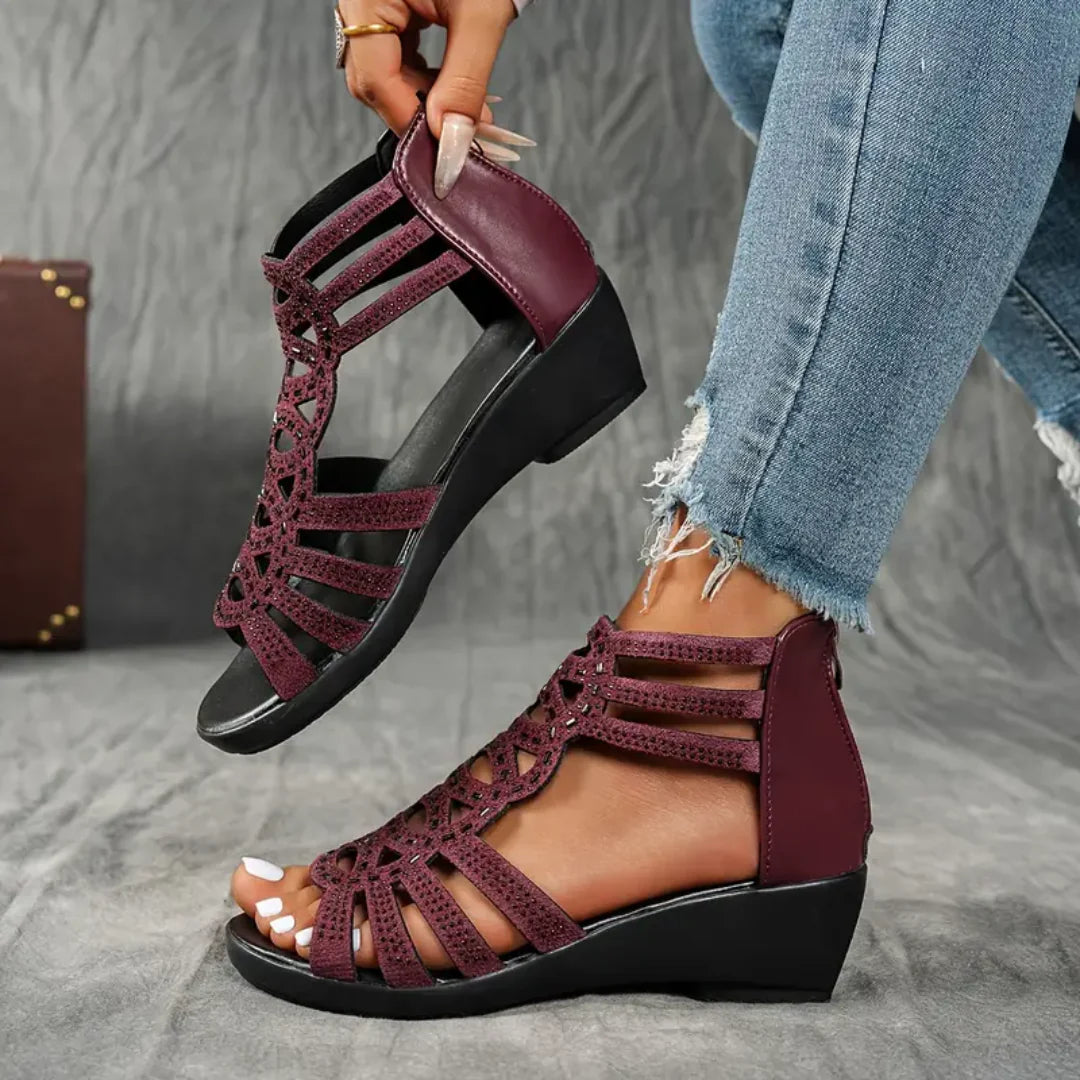 ELARIS | Sandale Orthopédique Pour Femme Féminine Confort