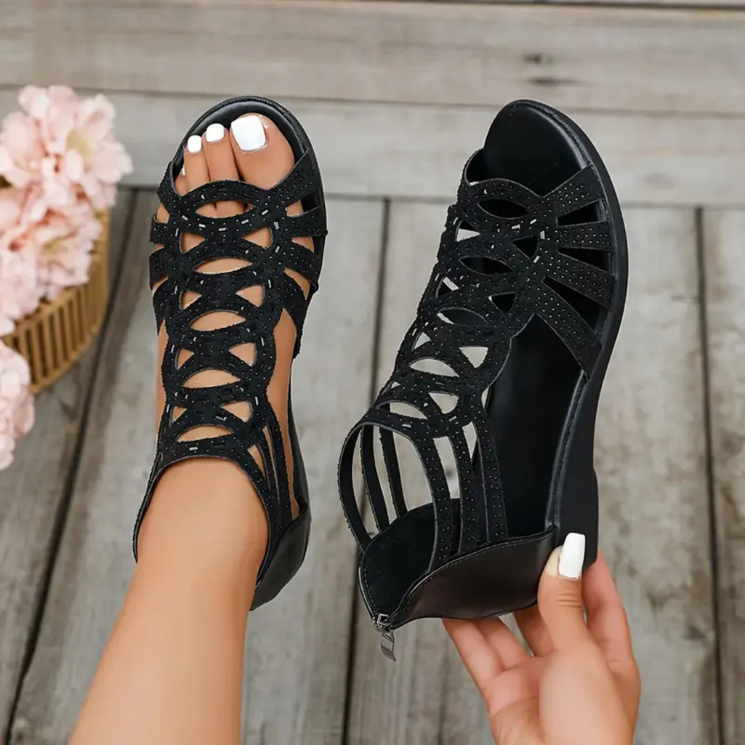 ELARIS | Sandale Orthopédique Pour Femme Féminine Confort