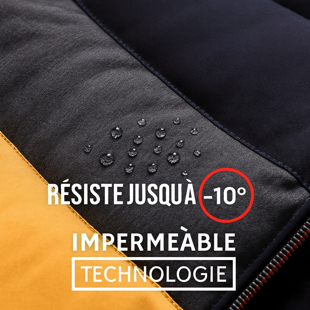 OutWear | Veste Antartic - Supporte jusqu'à -10°C