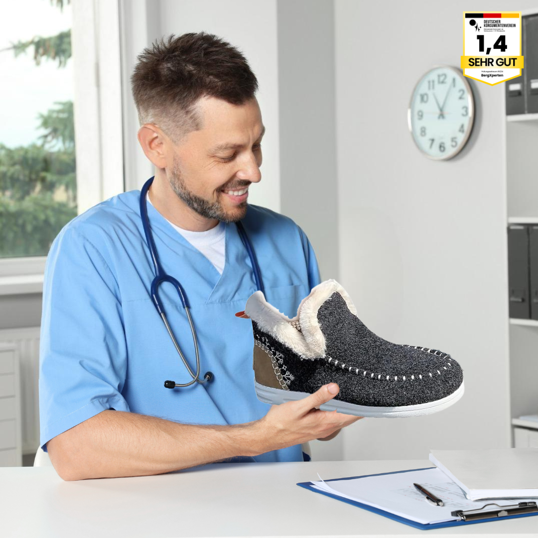 Luvvia | Chaussure Ergonomique Avec Doublure En Peluche.