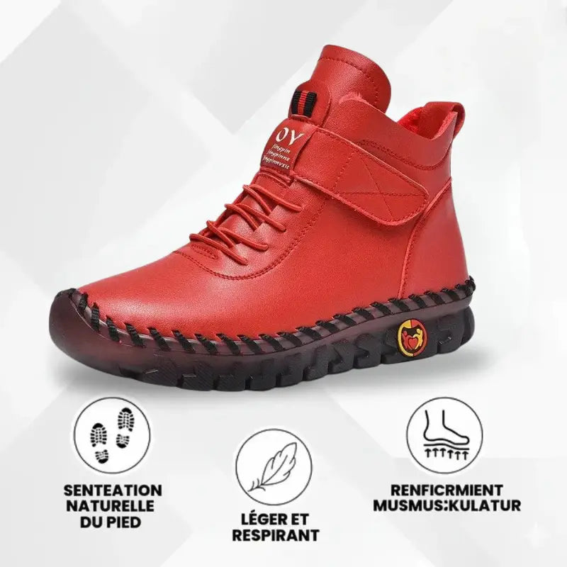 Chaussures en Cuir Ultra Confortables & Chaudes