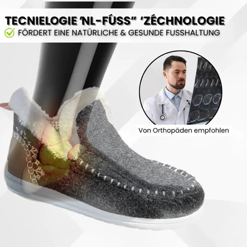 Luvvia | Chaussure Ergonomique Avec Doublure En Peluche.
