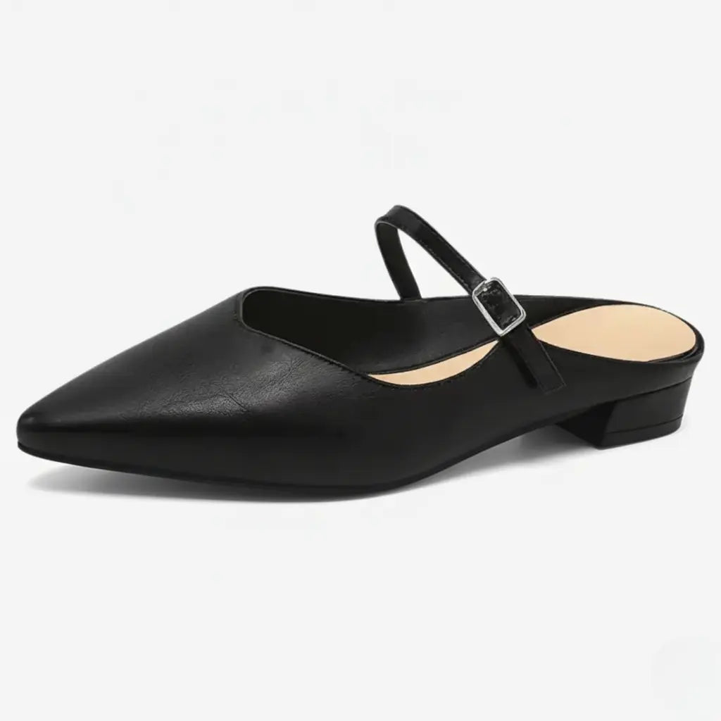 Orella | Mules en Cuir Véritable