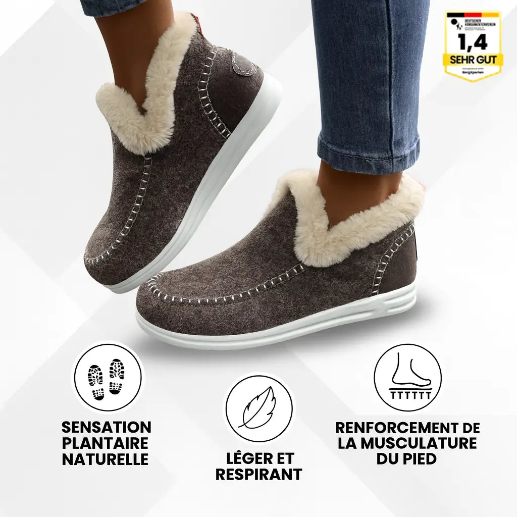 Luvvia | Chaussure Ergonomique Avec Doublure En Peluche.