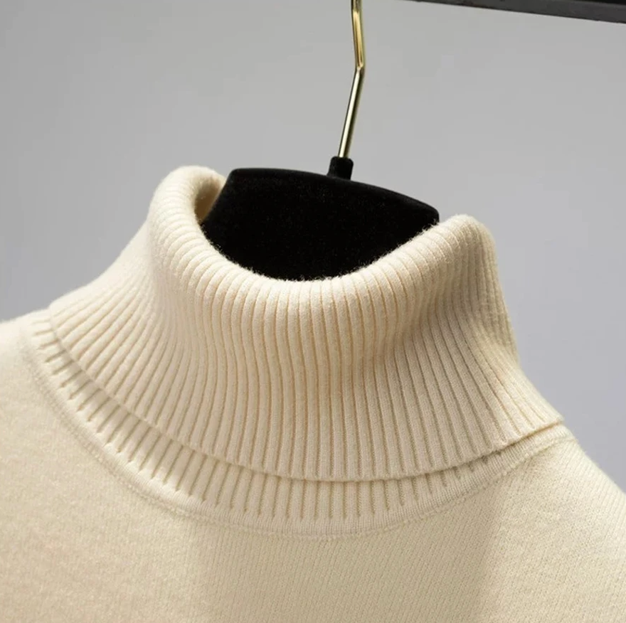 Jasmyn | Pull en Maille à Col Roulé