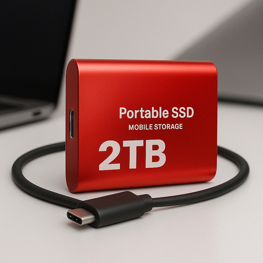 PortUltra | Disque SSD Portable 2 To Ultra Rapide – Stockage Externe Compact