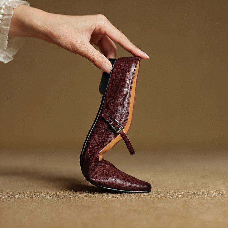 Orella | Mules en Cuir Véritable