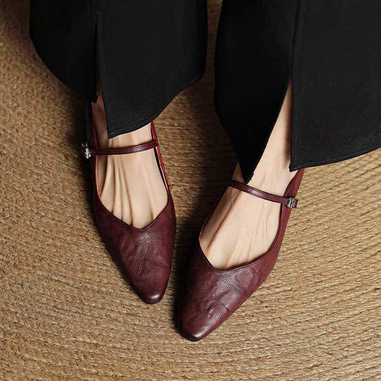 Orella | Mules en Cuir Véritable