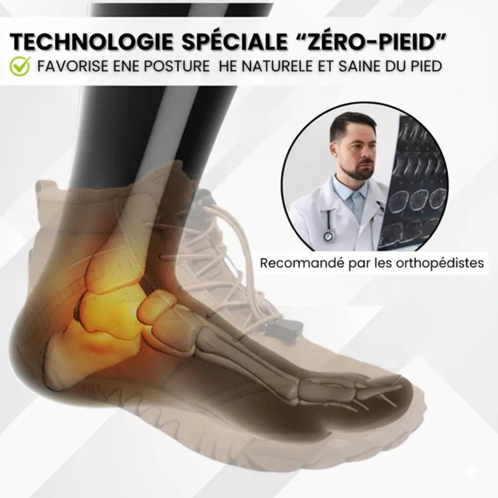 BareFoot | Chaussure Imperméable Qui Soulage la Douleur - Vela Vici 🇫🇷