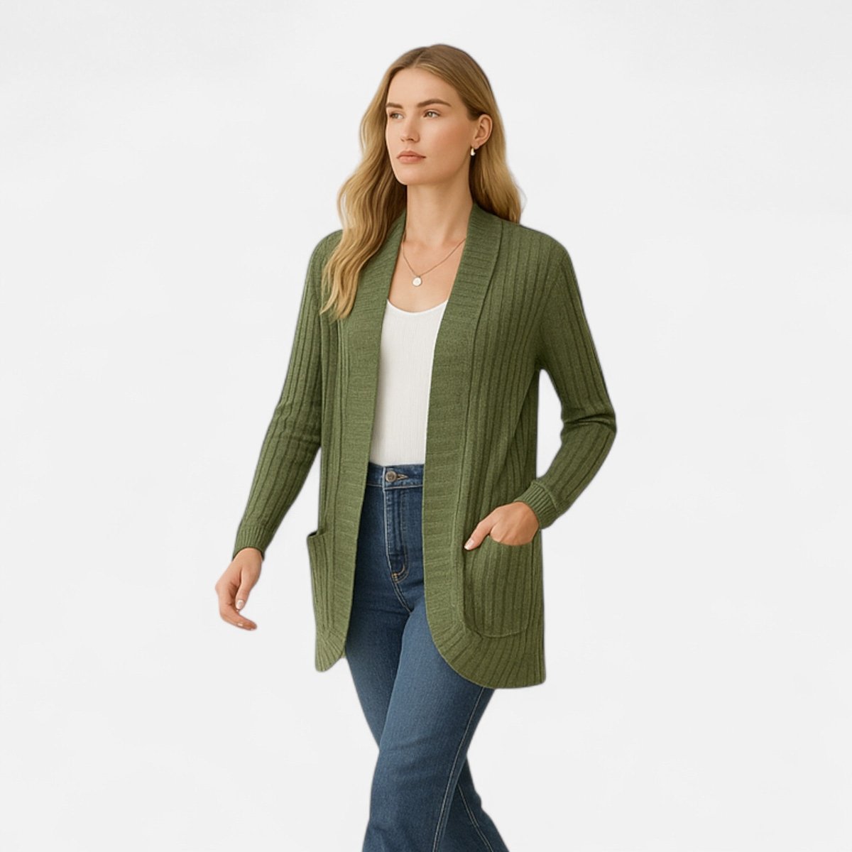 Chic Women's Knit Cardigan - Vela Vici 🇫🇷