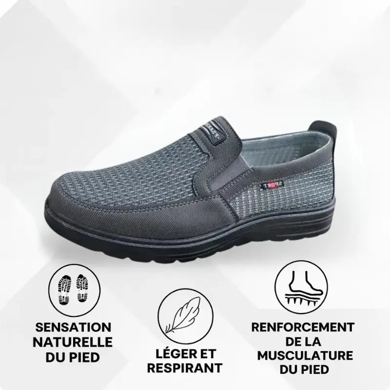 ClassWalk | Chaussures Mocassin pour Hommes Décontractées Classiques En Toile Confortables - Vela Vici 🇫🇷