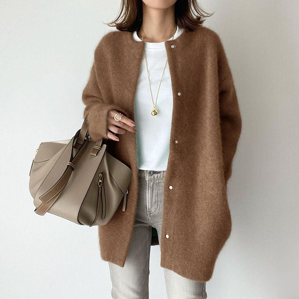 Douce Cardigan en Laine pour Femmes - Vela Vici 🇫🇷