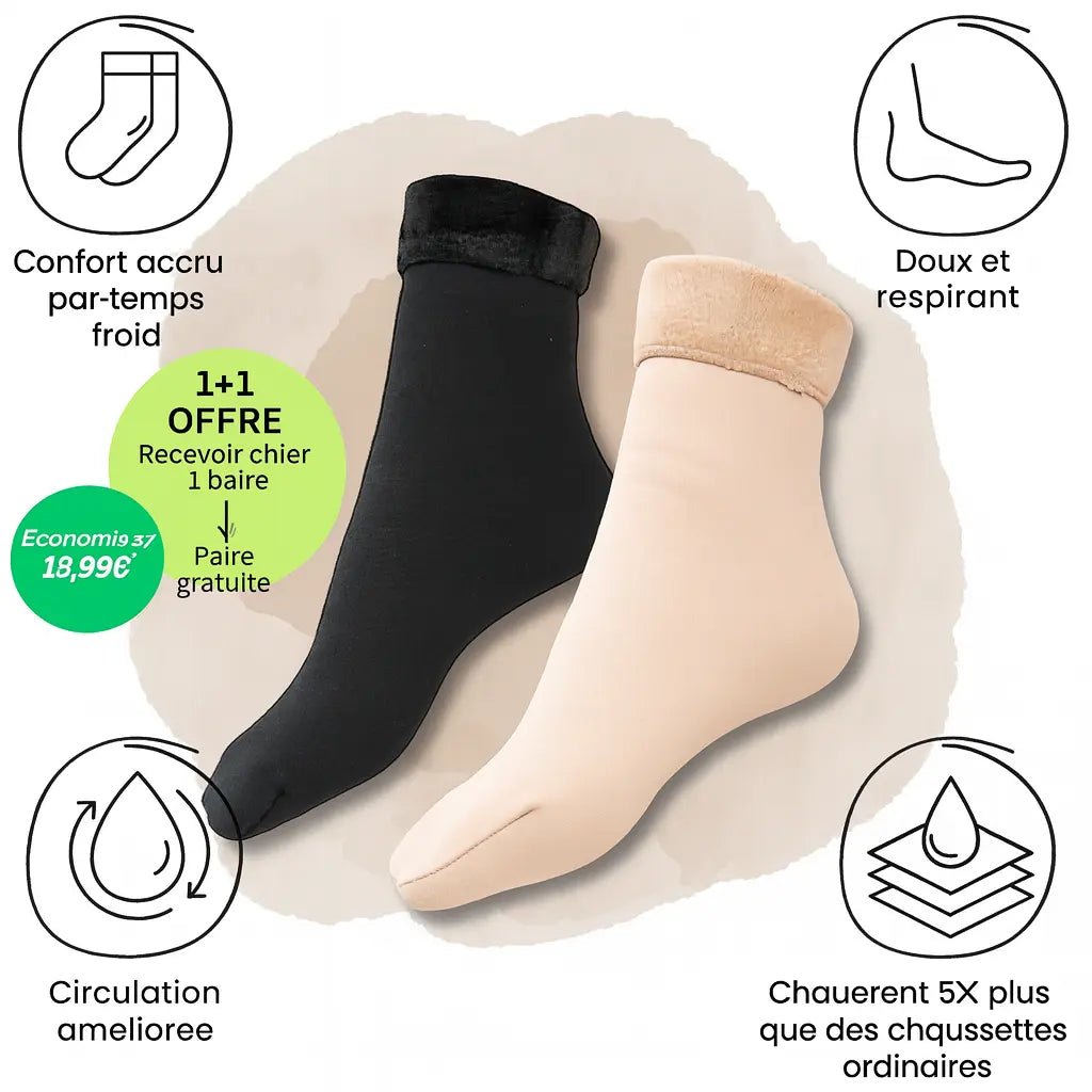 Frozzie | Chaussettes Thermiques - Vela Vici 🇫🇷