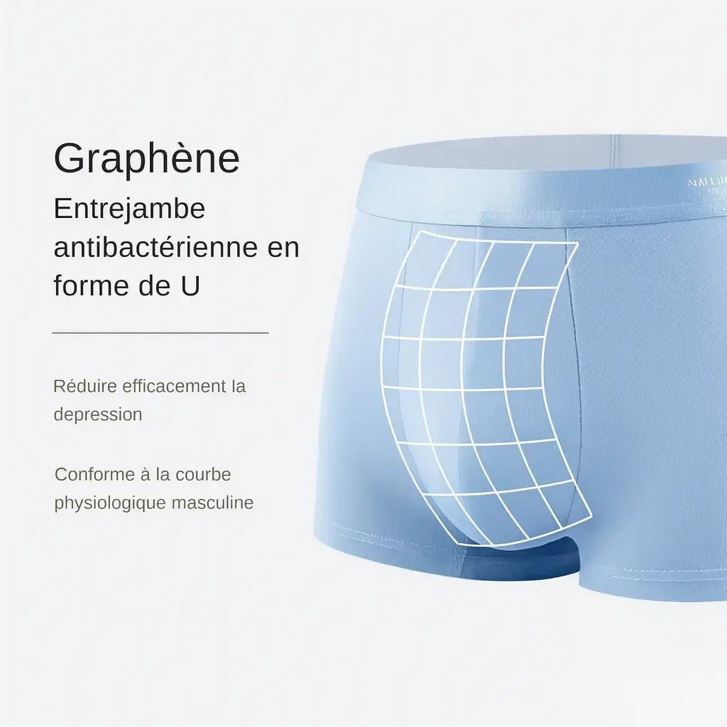 GLACIERBOXER | Box IceSilk - Bit de 4 Boxers - Vela Vici 🇫🇷