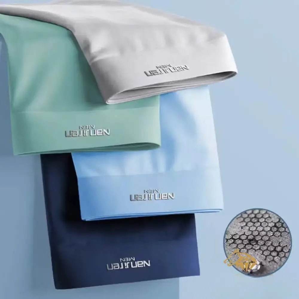 GLACIERBOXER | Box IceSilk - Bit de 4 Boxers - Vela Vici 🇫🇷