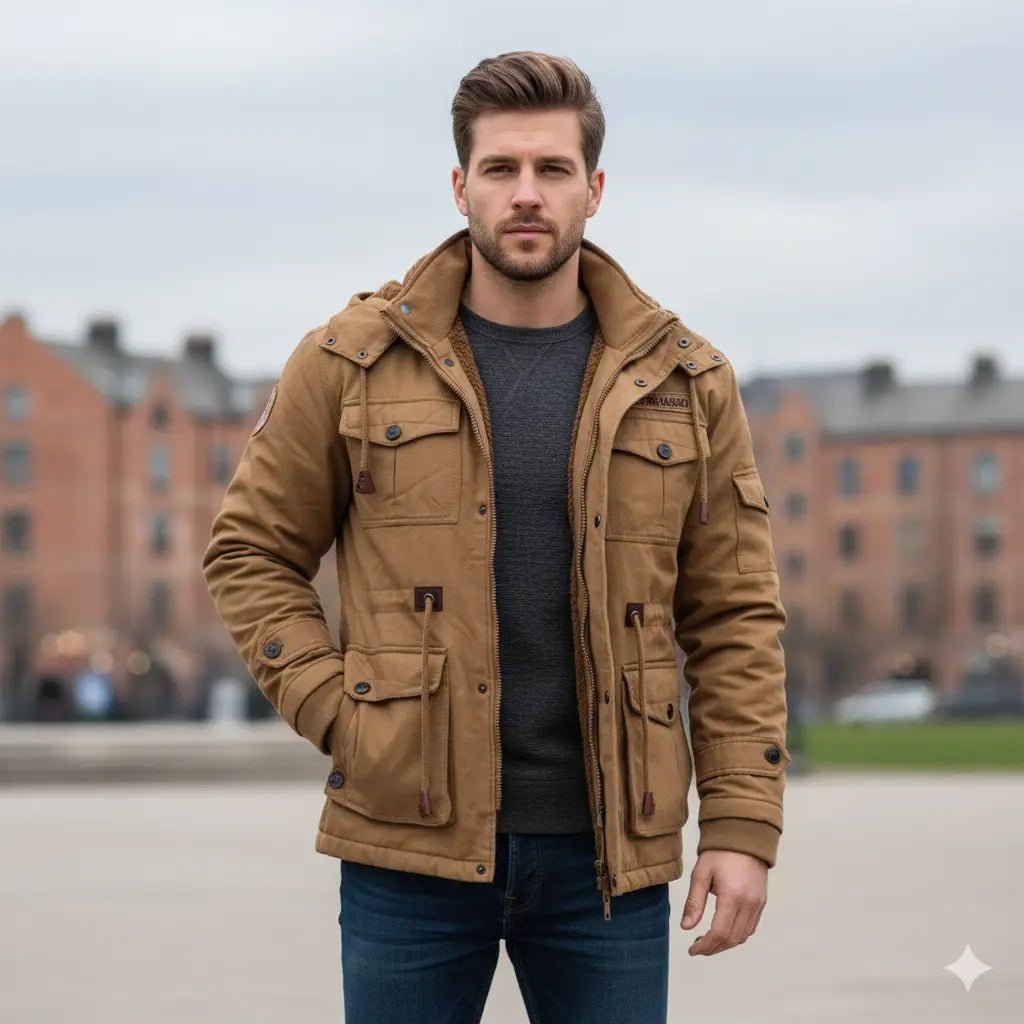 IronRide | Veste de Motocycliste Masculine Romenzi RZ317 - Vela Vici 🇫🇷