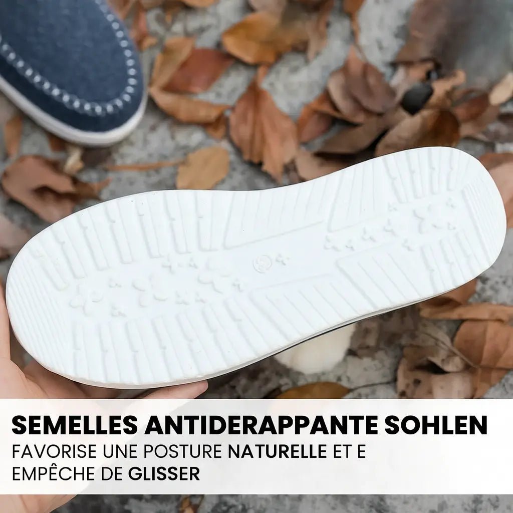 Luvvia | Chaussure Ergonomique Avec Doublure En Peluche. - Vela Vici 🇫🇷