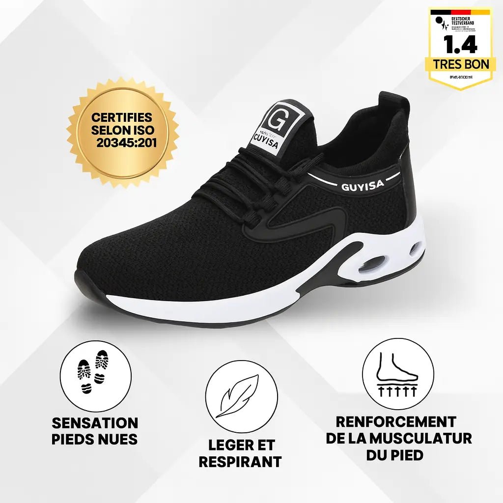 Orthostahl | Chaussure De Sécurité Ergonomique Et Soulageant la Douleur - Vela Vici 🇫🇷