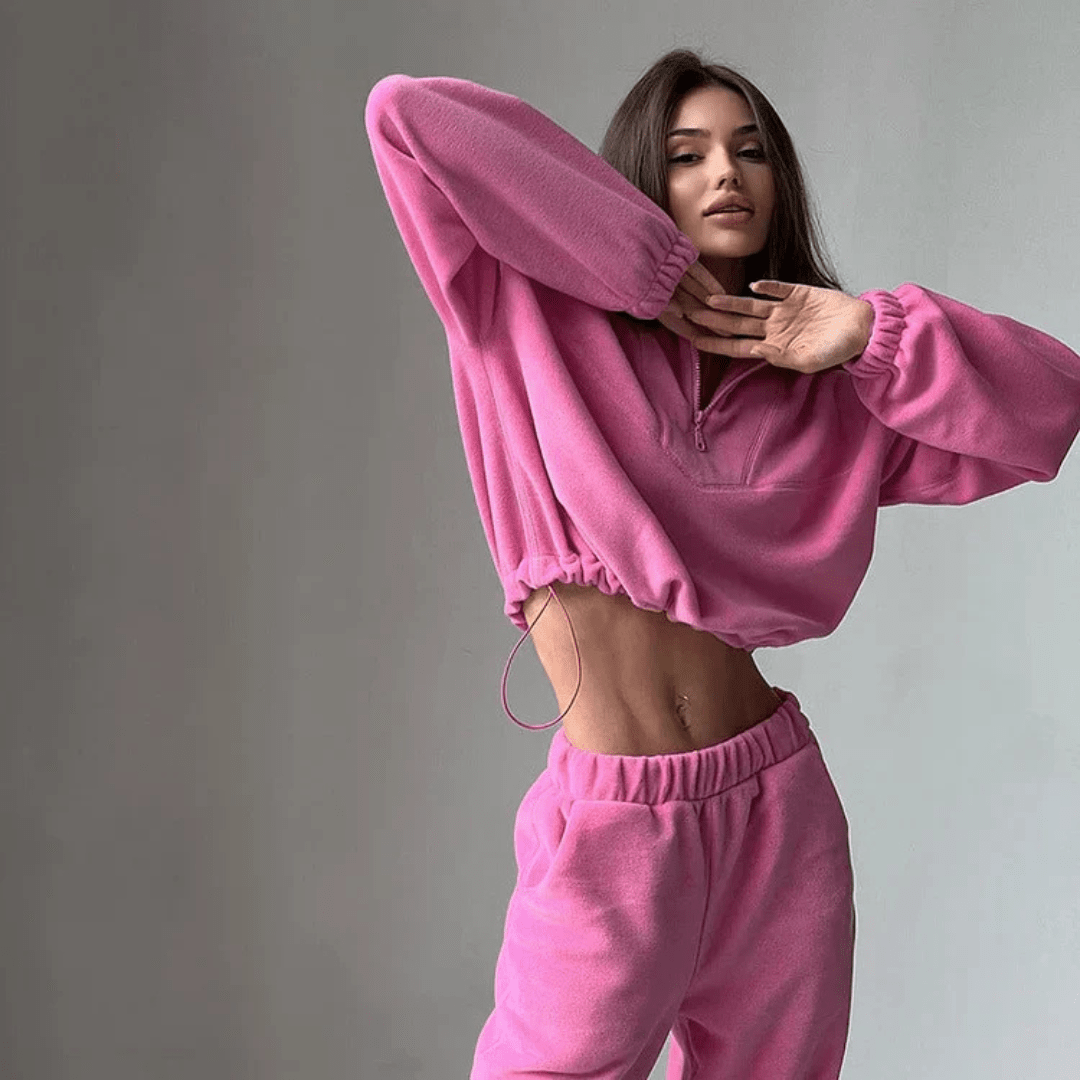 Pull à col zippé Aliyana pour femmes - Vela Vici 🇫🇷