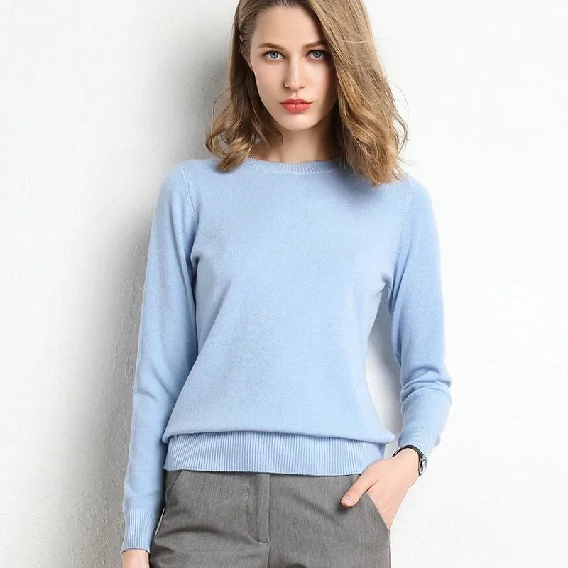 Pull Ajusté en Laine pour Femme - Vela Vici 🇫🇷