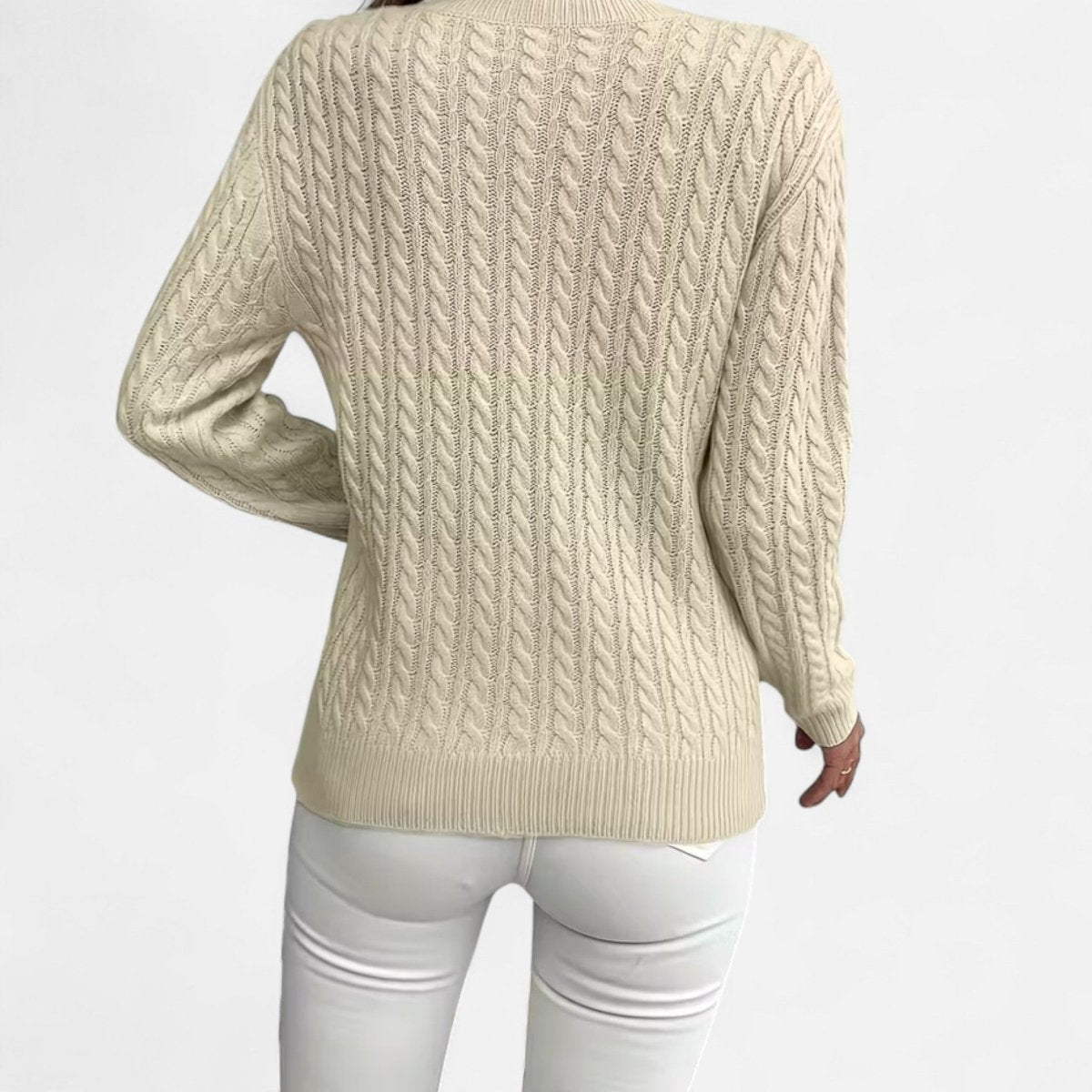 Pull Classique à Col Rond pour Femmes - Vela Vici 🇫🇷