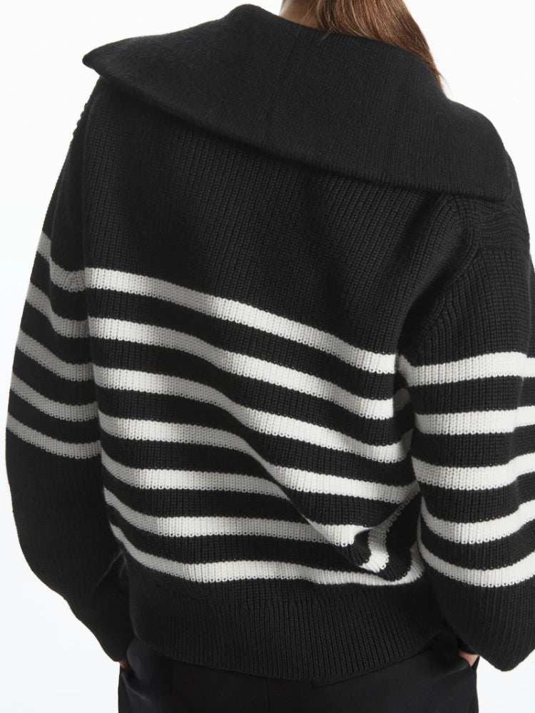 Pull en Tricot pour Femmes avec Fermeture Éclair - Vela Vici 🇫🇷