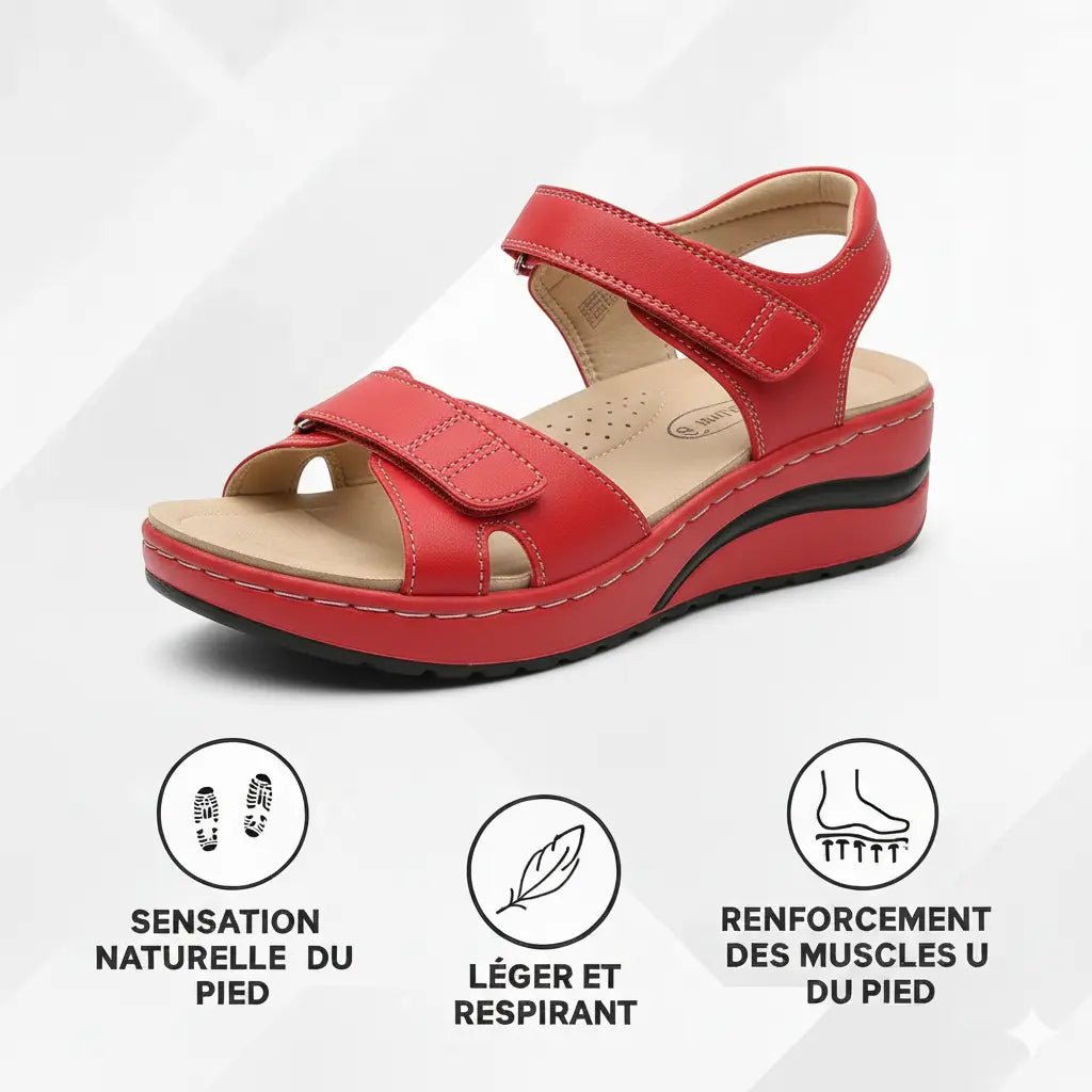 Sandales orthopédiques Alfreda - Vela Vici 🇫🇷