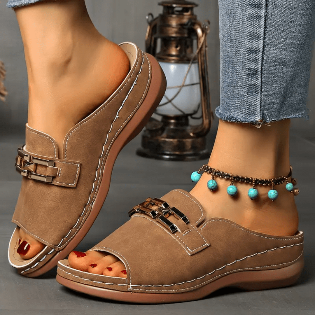 Sandales Ortopédique Pour Femmes Féminin | OrthoLunna - Vela Vici 🇫🇷