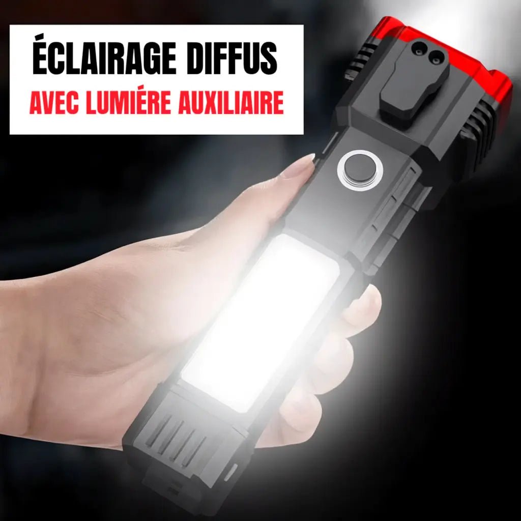 TitanBeam | Lampe Tactique Indestructible 4 en 1 Ultra Puissance - Vela Vici 🇫🇷
