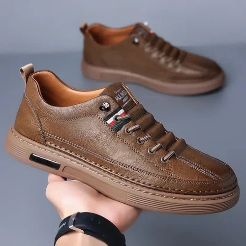 Viale Baskets Orthopédiques En Cuir Italiennes Pour Hommes - Vela Vici 🇫🇷